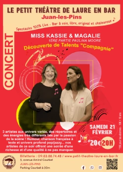 Samedi 21 février 2026 : Découverte Talents "Compagnie"