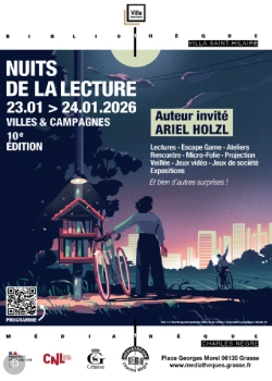 Les 23 et 24 janvier 2026 : Nuits de la lecture