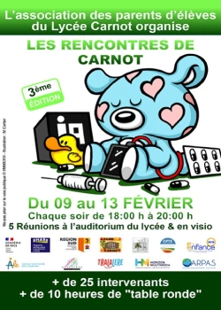 Du 9 au 13 février 2026 : Les rencontres de Carnot