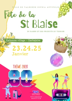 Du 23 au 25 janvier 2026 : Fête de la Saint Blaise