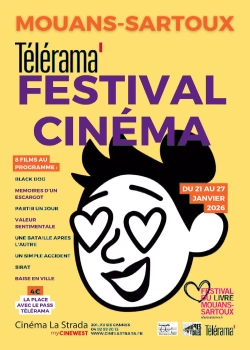 Du 21 au 27 janvier 2026 : Festival Cinéma Télérama