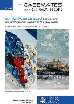 Du 3 février au 1er mars 2026 : Exposition "50 nuances de bleu"