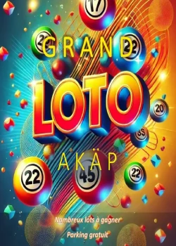 Dimanche 29 mars 2026 : Grand Loto AKAP