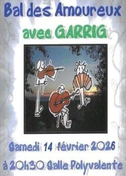 Samedi 14 février 2026 : Bal des Amoureux