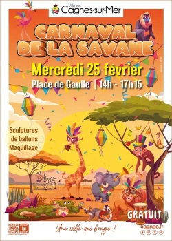 Mercredi 25 février 2026 : Carnaval de la Savane
