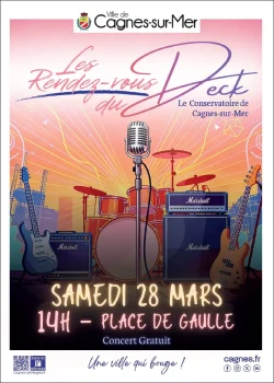 Samedi 28 mars 2026 : Les Rendez-vous du Deck