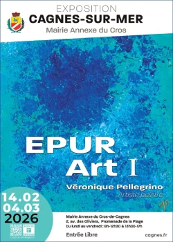Du 14 février au 4 mars 2026 : Exposition EPUR Art I