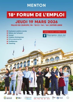 Jeudi 19 mars 2026 : Forum de l'emploi