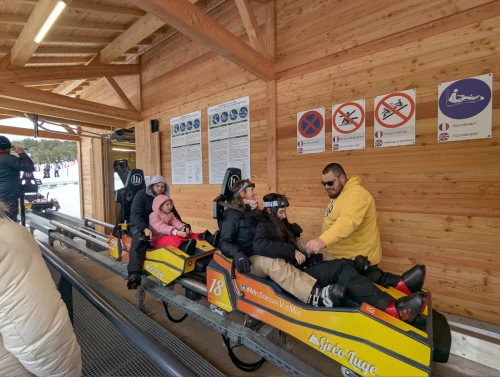 Gréoluge - Luge sur rails