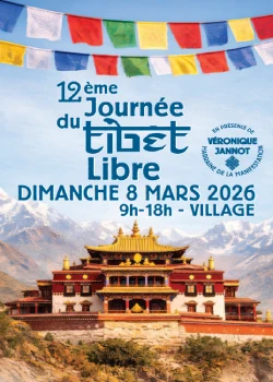 Dimanche 8 Mars 2026 ; 12ème Journée du Tibet libre