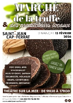 Dimanche 15 février 2026 : Marché de la truffe