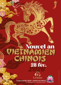 Samedi 28 février 2026 : Nouvel an Vietnamien et Chinois