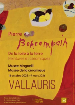 Du 18 octobre 2025 au 9 mars 2026 : Pierre Boncompain, de la toile à la terre