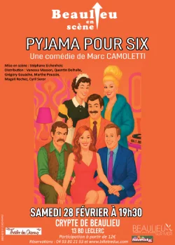 Samedi 28 février 2026 : Pyjama pour six