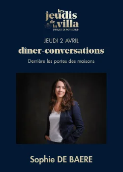 Jeudi 2 avril 2026 : Sophie DE BAERE - Derrière les portes des maisons