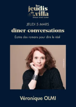 Jeudi 5 mars 2026 : Véronique OLMI - Écrire des romans pour dire le réel