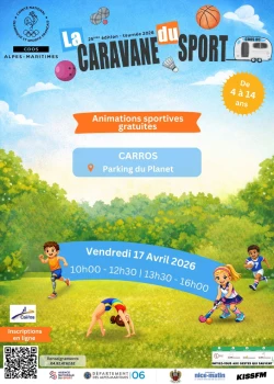 Vendredi 17 avril 2026 : La caravane du sport