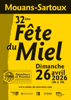 Dimanche 26 avril 2026 : 32ème Fête du Miel