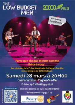 samedi 28 mars 2026 : The Low Budget Men