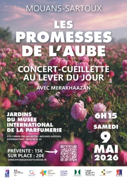 Samedi 9 mai 2026 : Les promesse de l'aube - Concert cueillette