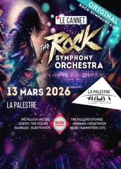 Vendredi 13 mars 2026 : The Rock Symphony Orchestra