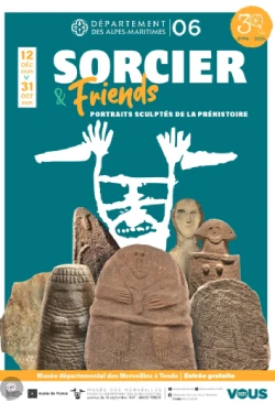 Du 12 décembre au 15 juin 2026 : Exposition temporaire "Sorciers & Friends. Portraits sculptés de la Préhistoire"