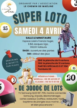 Samedi 4 avril 2026 : Super Loto