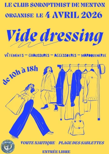 Samedi 4 avril 2026 : Vide dressing