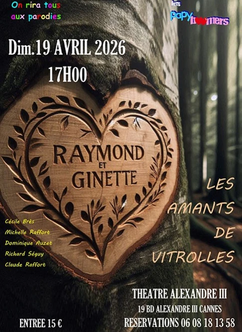Dimanche 19 avril 2026 : Raymond et Ginette - Les amants de Vitrolles