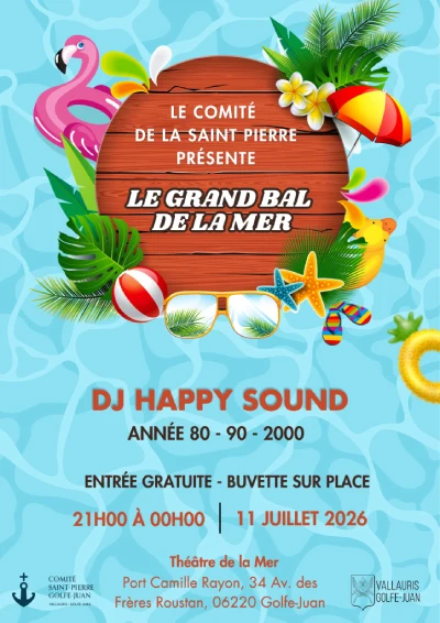 Samedi 11 juillet 2026 : Bal de la Mer