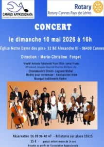 Dimanche 10 mai 2026 : Concert - Appassionata