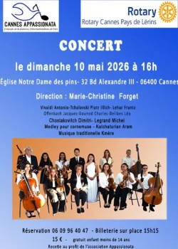 Dimanche 10 mai 2026 : Concert - Appassionata