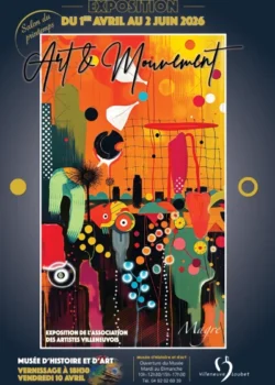 Du 1er avril au 2 juin 2026 : Exposition « Art et Mouvement »
