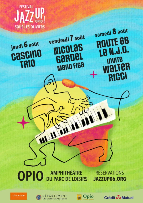 Du 6 au 8 août 2026 : Festival Jazz UP Sous Les Oliviers 2026