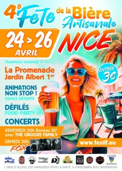 Du 24 au 26 avril 2026 : 4ème Fête de la bière artisanale