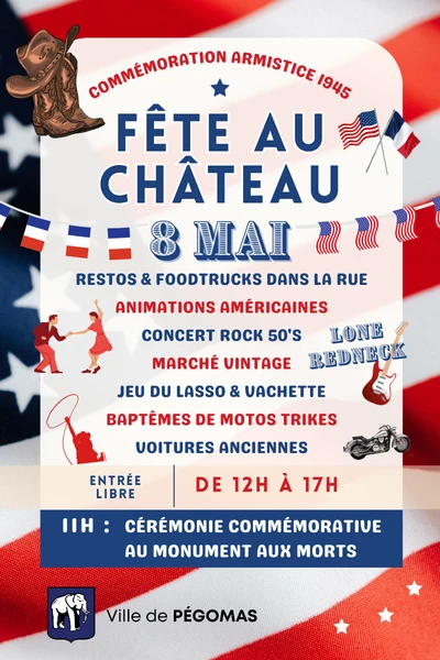 Vendredi 8 mai 2026 : Fête au Château