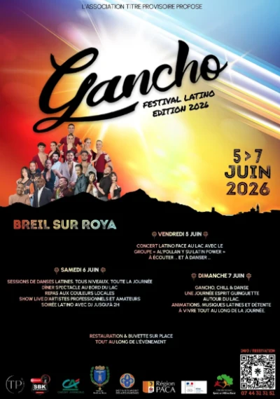 Du 5 au 7 juin 2026 : Gancho - Festival Latino - 2dition 2026