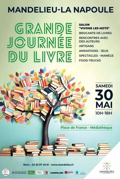 Samedi 30 mai 2026 : 3ᵉ édition de la Grande Journée du Livre 2026