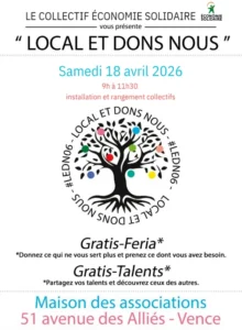 Samedi 18 avril 2026 : Gratis-Feria