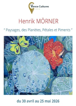 Du 30 avril au 25 mai 2026 : Exposition « Henrik Mörner »