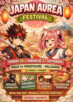 Les 26 et 27 septembre 2026 : Festival Japan Aurea