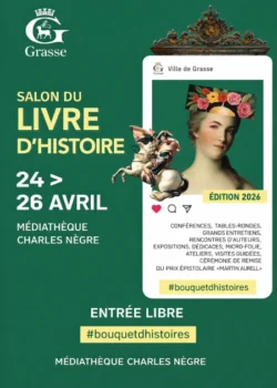 Du 24 au 26 avril 2026 : 3e édition du Salon du Livre d’Histoire