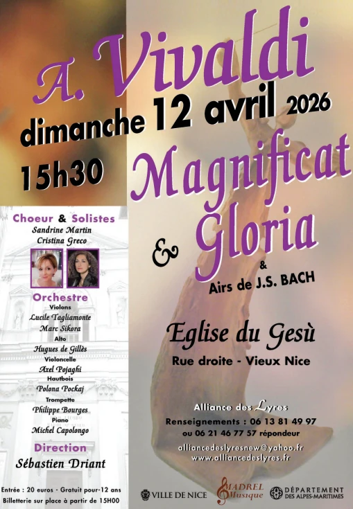 Dimanche 12 avril 2026 : Magnificat & Gloria