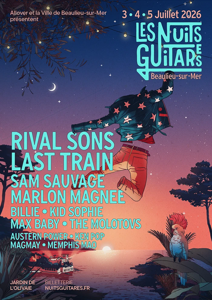 Les 3, 4 & 5 Juillet 2026 : Les nuits guitare