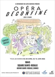 Mardi 28 avril 2026 : Opéra Déconfiné