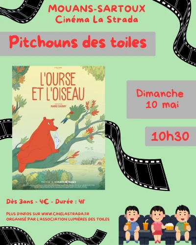 Dimanche 10 mai 2026 : Pitchouns des toiles "L'ourse et l'oiseau"