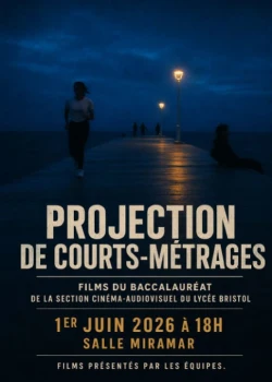 Lundi 1 juin 2026 : Projection de courts-métrages