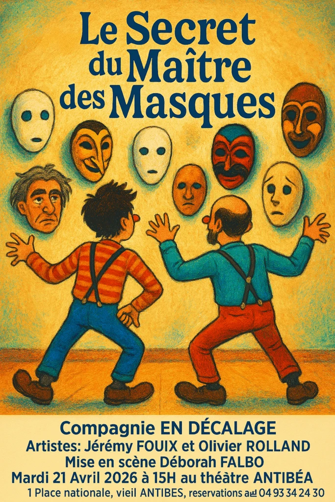 Mardi 21 avril 2026 : Le secret du maître des masques