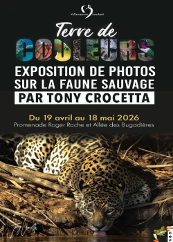 Du 19 avril au 18 mai 2026 : Exposition en plein air "Terre de couleurs"