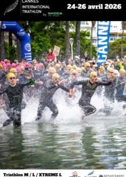 Du 24 au 26 avril 2026 : Cannes International Triathlon 2026